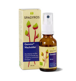 Gemmo® Wachholder Bio-Glycerol-Extrakt aus Juniperus communis Knospen. PZN 12658408